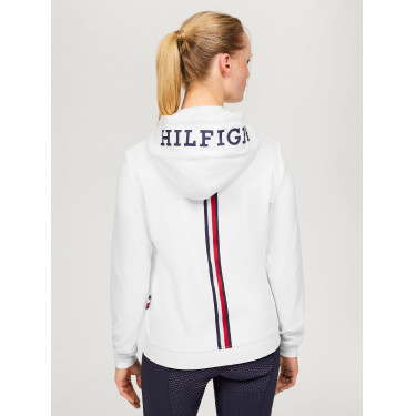 Casaco com fecho Tommy Hilfiger Equestrian Kingston feminino Cru