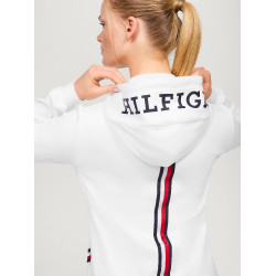 Casaco com fecho Tommy Hilfiger Equestrian Kingston feminino Cru