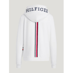 Casaco com fecho Tommy Hilfiger Equestrian Kingston feminino Cru