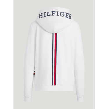 Casaco com fecho Tommy Hilfiger Equestrian Kingston feminino Cru