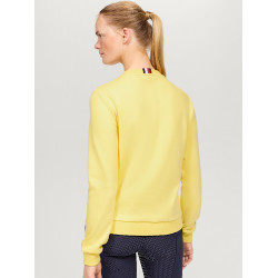 Sweat gráfico Tommy Hilfiger Equestrian Evans feminino Citron ella Amarelo