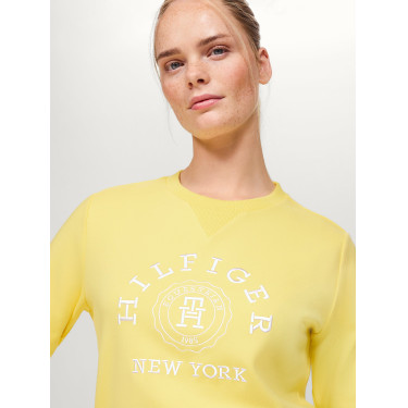 Sweat gráfico Tommy Hilfiger Equestrian Evans feminino Citron ella Sweat gráfico Tommy Hilfiger Equestrian Evans feminino Citron ella