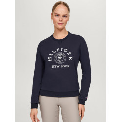Sweat gráfico Tommy Hilfiger Equestrian Evans feminino Azul-marinho Sweat gráfico Tommy Hilfiger Equestrian Evans feminino Azul-marinho