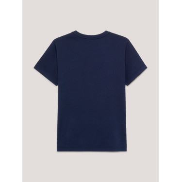 T-shirt Tommy Hilfiger Equestrian Manhattan de mangas curtas para mulher T-shirt Tommy Hilfiger Equestrian Manhattan de mangas curtas para mulher