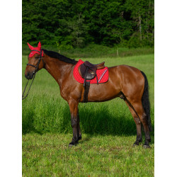 Tapete de CSO Tommy Hilfiger Equestrian Stanford Vermelho primário Tapete de CSO Tommy Hilfiger Equestrian Stanford Vermelho primário
