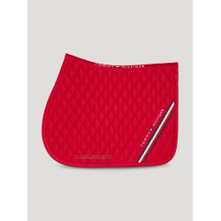 Tapete de CSO Tommy Hilfiger Equestrian Stanford Vermelho primário Tapete de CSO Tommy Hilfiger Equestrian Stanford Vermelho primário