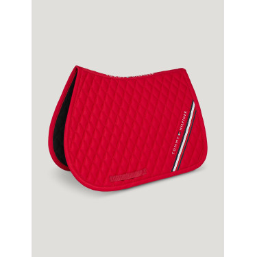 Tapete de CSO Tommy Hilfiger Equestrian Stanford Vermelho primário Tapete de CSO Tommy Hilfiger Equestrian Stanford Vermelho primário