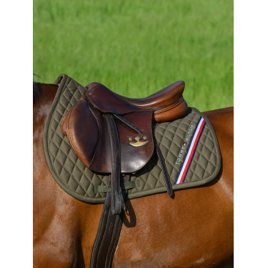 Tapete de CSO Tommy Hilfiger Equestrian Stanford Olive utilitária Verde Tapete de CSO Tommy Hilfiger Equestrian Stanford Olive utilitária Verde