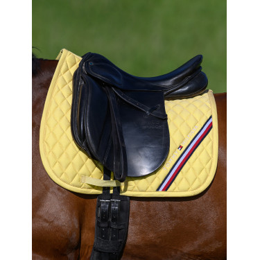 Manta de treino Tommy Hilfiger Equestrian Stanford Citron ella Amarelo