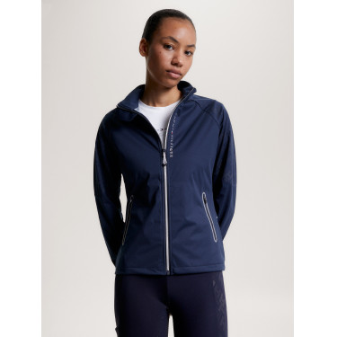 Casaco corta-vento Tommy Hilfiger Equestrian Reflective Zurich feminino Multicolor Casaco corta-vento Tommy Hilfiger Equestrian Reflective Zurich feminino Multicolor