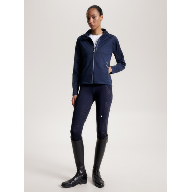 Casaco corta-vento Tommy Hilfiger Equestrian Reflective Zurich feminino Multicolor Casaco corta-vento Tommy Hilfiger Equestrian Reflective Zurich feminino Multicolor