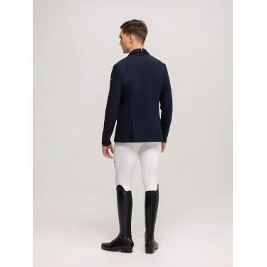 Casaco de competição Tommy Hilfiger Equestrian Omaha masculino Azul-marinho Casaco de competição Tommy Hilfiger Equestrian Omaha masculino Azul-marinho