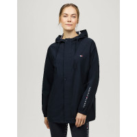 Casaco impermeável unissexo Tommy Hilfiger Equestrian Bolton Azul-marinho