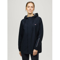 Casaco impermeável unissexo Tommy Hilfiger Equestrian Bolton Azul-marinho
