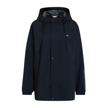 Casaco impermeável unissexo Tommy Hilfiger Equestrian Bolton Azul-marinho Casaco impermeável unissexo Tommy Hilfiger Equestrian Bolton Azul-marinho