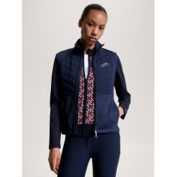 Colete sem mangas Tommy Hilfiger Equestrian Gramercy Hybrid Azul-marinho