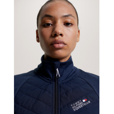 Colete sem mangas Tommy Hilfiger Equestrian Gramercy Hybrid Azul-marinho