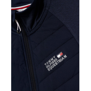 Colete sem mangas Tommy Hilfiger Equestrian Gramercy Hybrid Azul-marinho