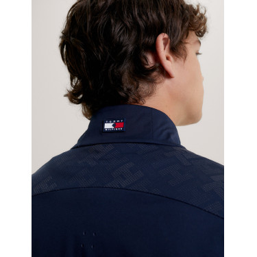 Casaco Tommy Hilfiger Equestrian refletivo Aspen masculino Multicolor