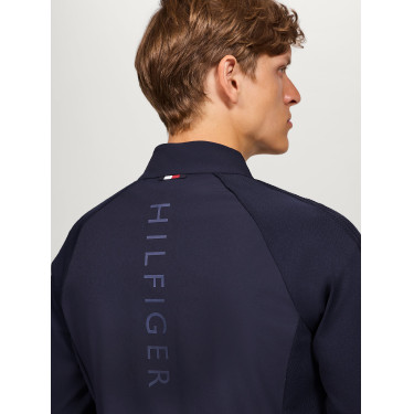 Casaco Tommy Hilfiger Equestrian Somerset masculino Azul-marinho Casaco Tommy Hilfiger Equestrian Somerset masculino Azul-marinho