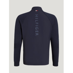 Casaco Tommy Hilfiger Equestrian Somerset masculino Azul-marinho