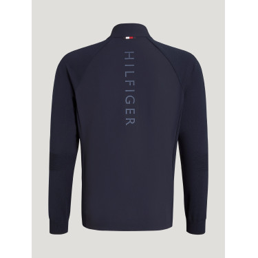 Casaco Tommy Hilfiger Equestrian Somerset masculino Azul-marinho Casaco Tommy Hilfiger Equestrian Somerset masculino Azul-marinho
