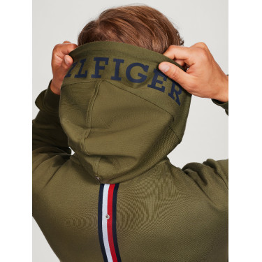 Casaco com zíper Tommy Hilfiger Equestrian Glenn masculino Casaco com zíper Tommy Hilfiger Equestrian Glenn masculino