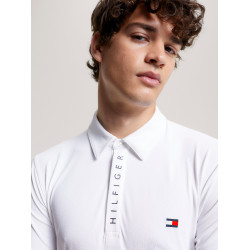 Polo Tommy Hilfiger Equestrian Harlem de mangas curtas masculino Branco Polo Tommy Hilfiger Equestrian Harlem de mangas curtas masculino Branco