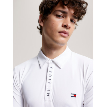 Polo Tommy Hilfiger Equestrian Harlem de mangas curtas masculino Polo Tommy Hilfiger Equestrian Harlem de mangas curtas masculino