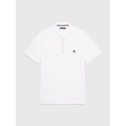 Polo Tommy Hilfiger Equestrian Harlem de mangas curtas masculino Branco Polo Tommy Hilfiger Equestrian Harlem de mangas curtas masculino Branco