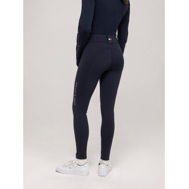 Calça Tommy Hilfiger Equestrian Vermont grip nos joelhos feminino Calça Tommy Hilfiger Equestrian Vermont grip nos joelhos feminino