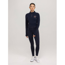 Calça Tommy Hilfiger Equestrian Vermont grip nos joelhos feminino