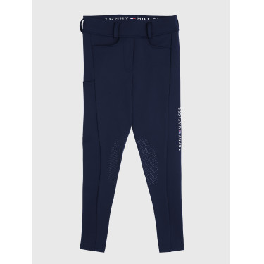 Calça Tommy Hilfiger Equestrian Vermont grip nos joelhos feminino Calça Tommy Hilfiger Equestrian Vermont grip nos joelhos feminino