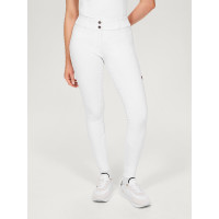 Calça Tommy Hilfiger Equestrian Helena full grip feminina Branco Calça Tommy Hilfiger Equestrian Helena full grip feminina Branco