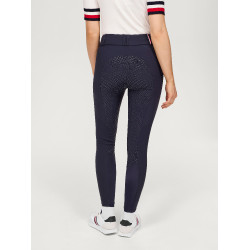Calça Tommy Hilfiger Equestrian Helena full grip feminina Azul-marinho Calça Tommy Hilfiger Equestrian Helena full grip feminina Azul-marinho
