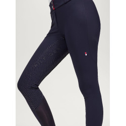 Calça Tommy Hilfiger Equestrian Helena full grip feminina Azul-marinho Calça Tommy Hilfiger Equestrian Helena full grip feminina Azul-marinho