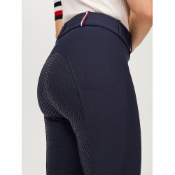 Calça Tommy Hilfiger Equestrian Helena full grip feminina Azul-marinho Calça Tommy Hilfiger Equestrian Helena full grip feminina Azul-marinho