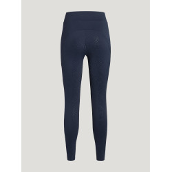 Legging Tommy Hilfiger Equestrian Elmira feminino full grip com strass Legging Tommy Hilfiger Equestrian Elmira feminino full grip com strass