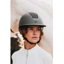 Capacete Metálico Brilhante Monarch II Horze Verde escaravelho