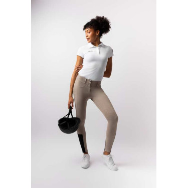 Calça de equitação Horze Evelyn com fundo integral feminino Calça de equitação Horze Evelyn com fundo integral feminino