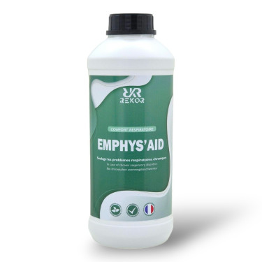 Solução de ajuda respiratória Rekor Emphys'Aid Solução de ajuda respiratória Rekor Emphys'Aid