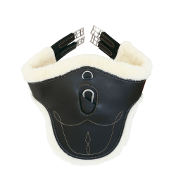 Cinta peitoral com lã Kentucky Preto