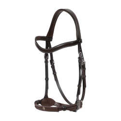 Bridão sem embocadura Bitless Dy'on Castanho