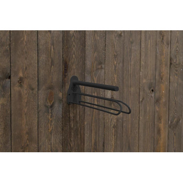Suporte de sela em metal com suporte para mantas de sela Grooming Deluxe by Kentucky Suporte de sela em metal com suporte para mantas de sela Grooming Deluxe by Kentucky