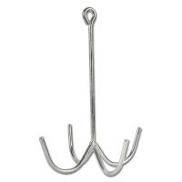 Âncora de 4 braços Waldhausen em metal Cinzento