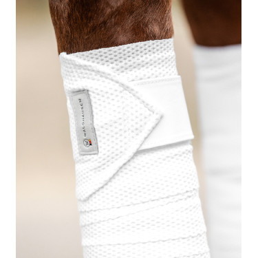 Bandagens Breath Waldhausen em conjunto de 4 Branco