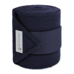 Bandagens polares Waldhausen Basic com 4 unidades Azul noturno