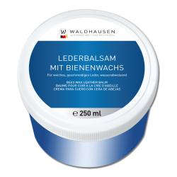 Bálsamo para couro Waldhausen cera de abelha 250 ml
