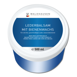 Bálsamo para couro Waldhausen cera de abelha 500 ml