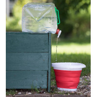 Bidão de água dobrável Waldhausen Transparente Bidão de água dobrável Waldhausen Transparente